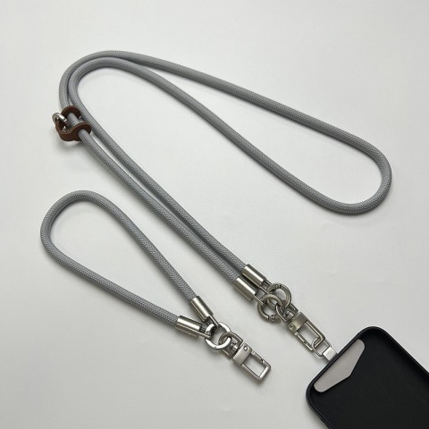 Набір шнурків 120см + 35см Gray