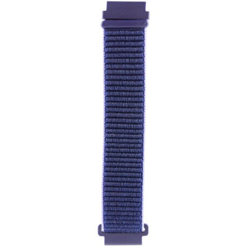 Ремінець Nylon для Smart Watch 22mm Темно-синій / Бузковий