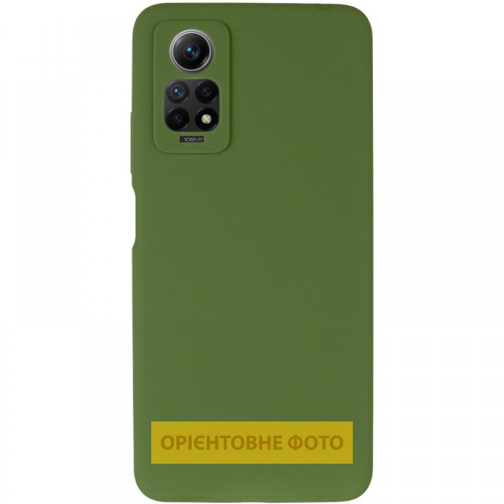 Чохол Silicone Cover Ummi Lakshmi Full Camera (AA) для Xiaomi 13T / 13T Pro Зелений / Dark green