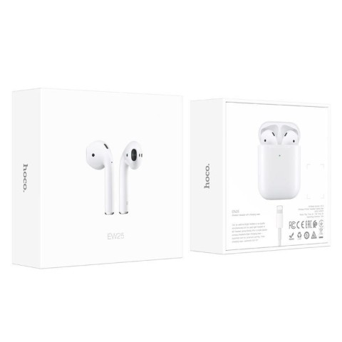 Бездротові TWS навушники Hoco EW25 Білий