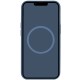 Чохол Silicone case (AAA) full with Magsafe and Animation для Apple iPhone 16 Pro (6.3") Denim