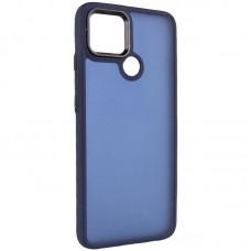 Чохол TPU+PC Lyon Frosted для Oppo A15s / A15 Navy Blue