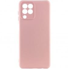 Чохол TPU GETMAN Liquid Silk Full Camera для Samsung Galaxy M33 5G Рожевий / Pink
