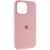 Чохол Silicone Case (AA) Logo with MagSafe для Apple iPhone 13 (6.1") Рожевий / Pink Sand