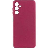 Чохол Silicone Cover Ummi Lakshmi Full Camera (AA) для Samsung Galaxy A17 4G/5G Бордовий / Marsala