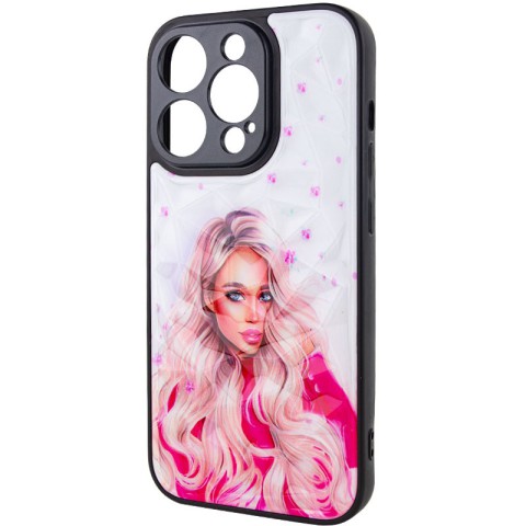 TPU+PC чохол Prisma Ladies для Apple iPhone 14 Pro Max (6.7") Pink