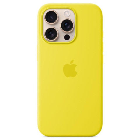 Чохол Silicone case (AAA) with Magsafe and Animation для Apple iPhone 16 Pro Max (6.9") Star Fruit