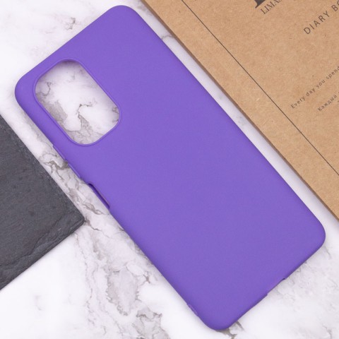 Силіконовий чохол Candy для Xiaomi Redmi K40 / K40 Pro / K40 Pro+ / Poco F3 / Mi 11i Бузковий