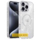 Чохол TPU Eclipse Sparkle (MagFit) для Apple iPhone 16e (6.1") Clear