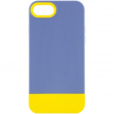 Чохол TPU+PC Bichromatic для Apple iPhone 7 / 8 / SE (2020) (4.7") Blue / Yellow