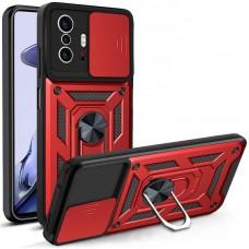 Чохол Ummi Camshield Serge Ring для Xiaomi 11T / 11T Pro Червоний