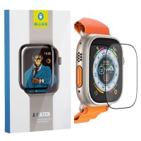 Захисне 2.5D скло Blueo Corning Gorilla Glass для Apple Watch Ultra 1/2/3 49mm Чорний