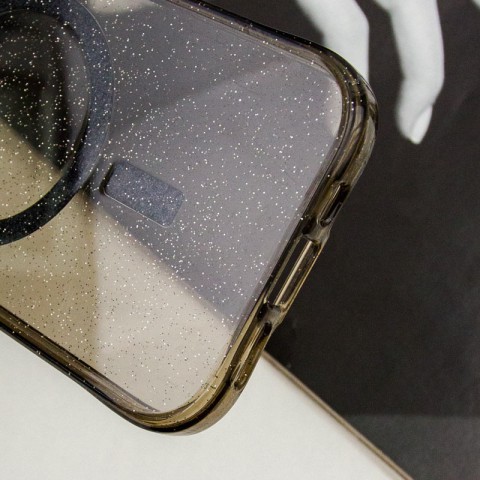 Чохол TPU Radiance with MagSafe для Apple iPhone 15 (6.1") Black