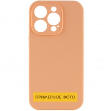 Чохол Silicone Case Full Camera Protective (AA) NO LOGO для Apple iPhone 16 (6.1") Помаранчевий / Cantaloupe