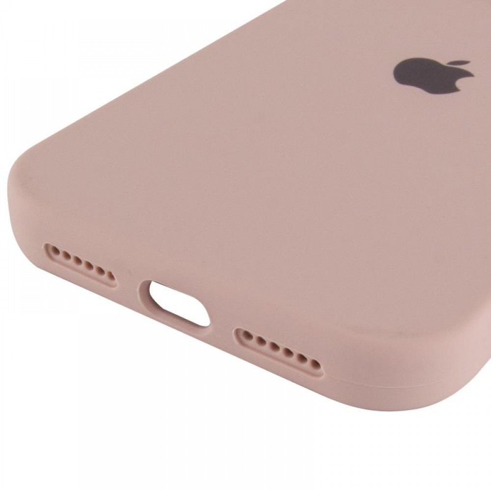 Чохол Silicone Case Full Protective (AA) для Apple iPhone 17 Pro (6.3") Рожевий / Pink Sand