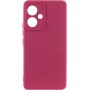 Чохол Silicone Cover Lakshmi Full Camera (A) для Xiaomi Redmi 13 4G / Poco M6 4G Бордовий / Marsala