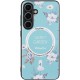 TPU+PC чохол Secret Garden with MagFit для Samsung Galaxy S24 Mint