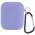 Силіконовий футляр з мікрофіброю для навушників Airpods 1/2 Сірий / Lavender Gray