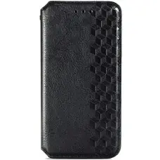 Шкіряний чохол-книжка GETMAN Cubic (PU) для Xiaomi Mi 11 Чорний