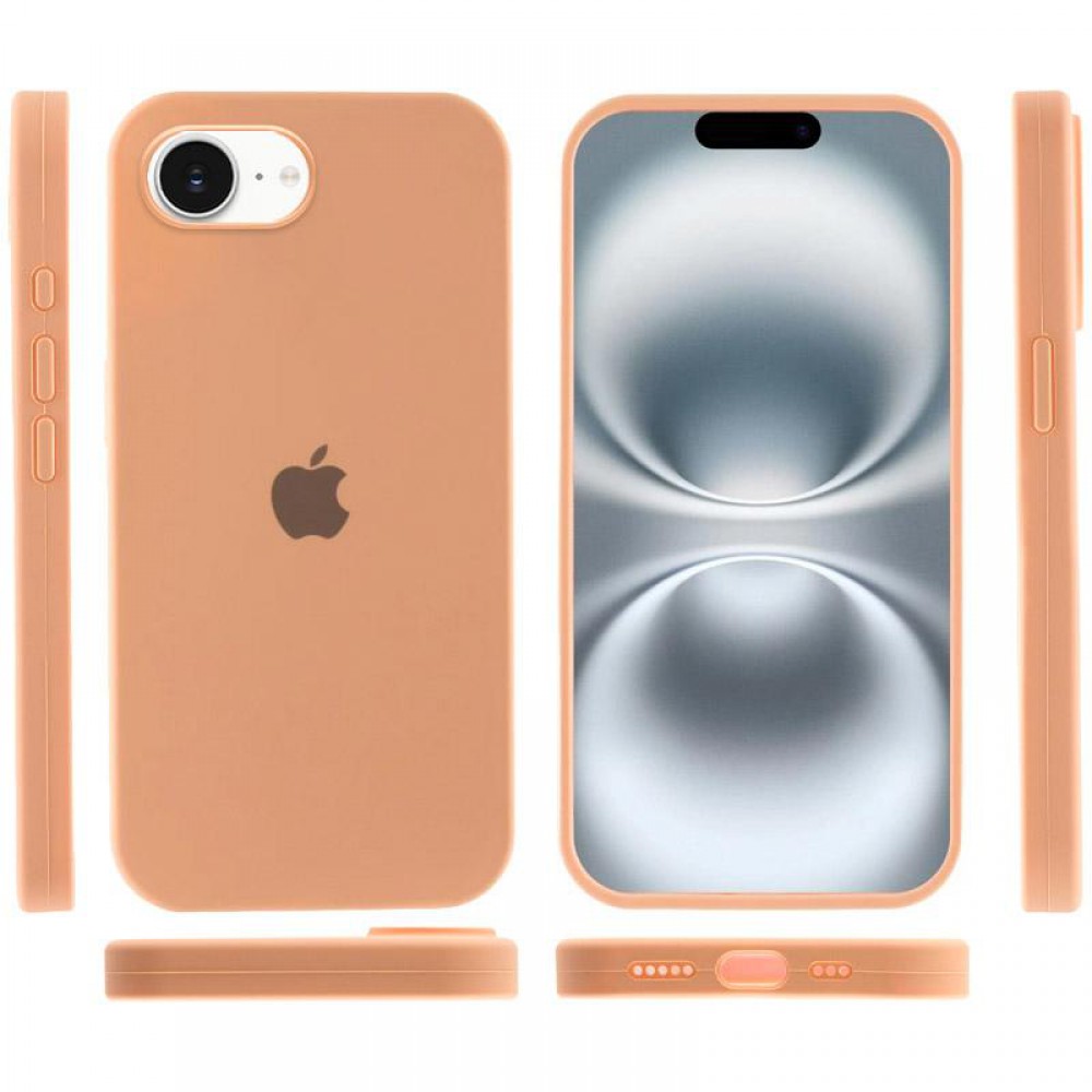 Чехол Silicone Case Full Protective (AA) для Apple iPhone 16e (6.1")