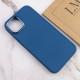 TPU чохол Bonbon Metal Style для Apple iPhone 14 (6.1") Синій / Denim Blue