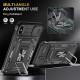 Ударостійкий чохол Camshield Army Ring для Apple iPhone XS Max (6.5") Чорний / Black