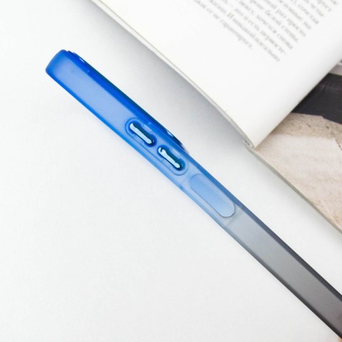 Чохол TPU+PC Fresh sip series для Xiaomi Redmi Note 12 4G Чорний / Синій