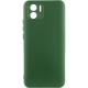 Чохол Silicone Cover Lakshmi Full Camera (A) для Xiaomi Redmi A1 / A2 Зелений / Dark green