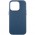 Шкіряний чохол Leather Case (AA Plus) with MagSafe для Apple iPhone 13 Pro (6.1") Indigo Blue