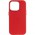 Шкіряний чохол Leather Case (AA Plus) with MagSafe для Apple iPhone 14 Pro Max (6.7") Crimson