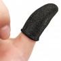 Напальчники ігрові Hoco GM4 Phantom Superconducting fiber mobile game finger cots Чорний / Срібний