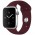 Силіконовий ремінець для Apple Watch Sport Band 42 / 44 / 45 / 49 (S/M & M/L) 3pcs Бордовий / Dark Plum