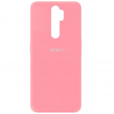 Чохол Silicone Cover My Color Full Protective (A) для Oppo A5 (2020) / Oppo A9 (2020) Рожевий / Pink