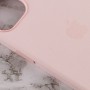 Чохол Silicone case (AAA) full with Magsafe and Animation для Apple iPhone 13 mini (5.4") Рожевий / Chalk Pink