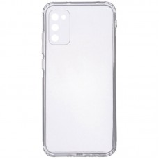 TPU чохол GETMAN Clear 1,0 mm для Samsung Galaxy A03s Безбарвний (прозорий)