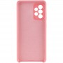 Чохол Silicone Cover Full Camera (AAA) для Samsung Galaxy A72 4G / A72 5G Рожевий / Pink