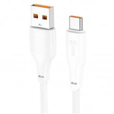 Дата кабель Hoco X93 Force USB to Type-C 100W (1m) White