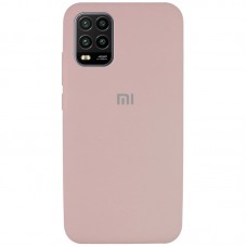 Чохол Silicone Cover Full Protective (AA) для Xiaomi Mi 10 Lite Рожевий / Pink Sand