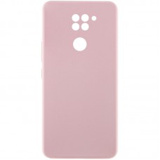 Чохол Silicone Cover Lakshmi Full Camera (AAA) для Xiaomi Redmi Note 9 / Redmi 10X Рожевий / Pink Sand