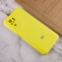 Чохол Silicone Cover Full Camera (AA) для Xiaomi Redmi Note 10 / Note 10s Жовтий / Bright Yellow