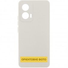 Чохол Silicone Cover Lakshmi Full Camera (AAA) для Motorola Moto G85 Білий / White