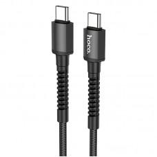 Дата кабель Hoco X71 "Especial" Type-C to Type-C 60W (1m) Чорний