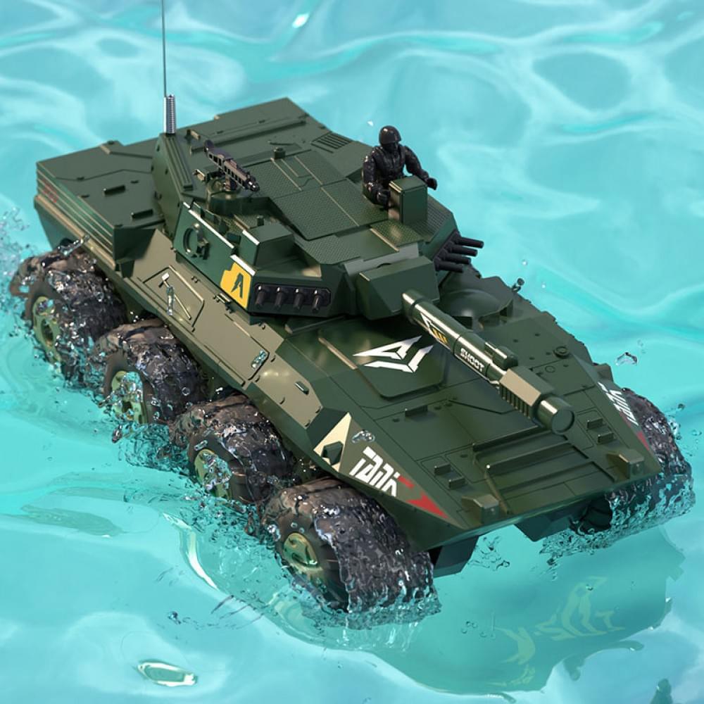Бронетранспортер-амфибия на радиоуправлении SCHE Y1802