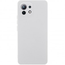 Чохол Silicone Cover Ummi Lakshmi Full Camera (AA) для Xiaomi Mi 11 Lite Білий / White