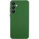 Чохол Silicone Cover Lakshmi Full Camera (AA) для Samsung Galaxy S24 Зелений / Dark green