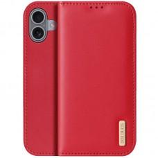 Чохол-книжка Dux Ducis Hivo для Apple iPhone 16 (6.1") Red