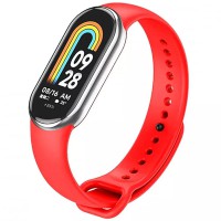 Силіконовий ремінець для Xiaomi Mi Band 8/9/10 Червоний / Red
