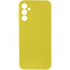 Чохол TPU GETMAN Liquid Silk Full Camera для Samsung Galaxy A05s Жовтий / Flash