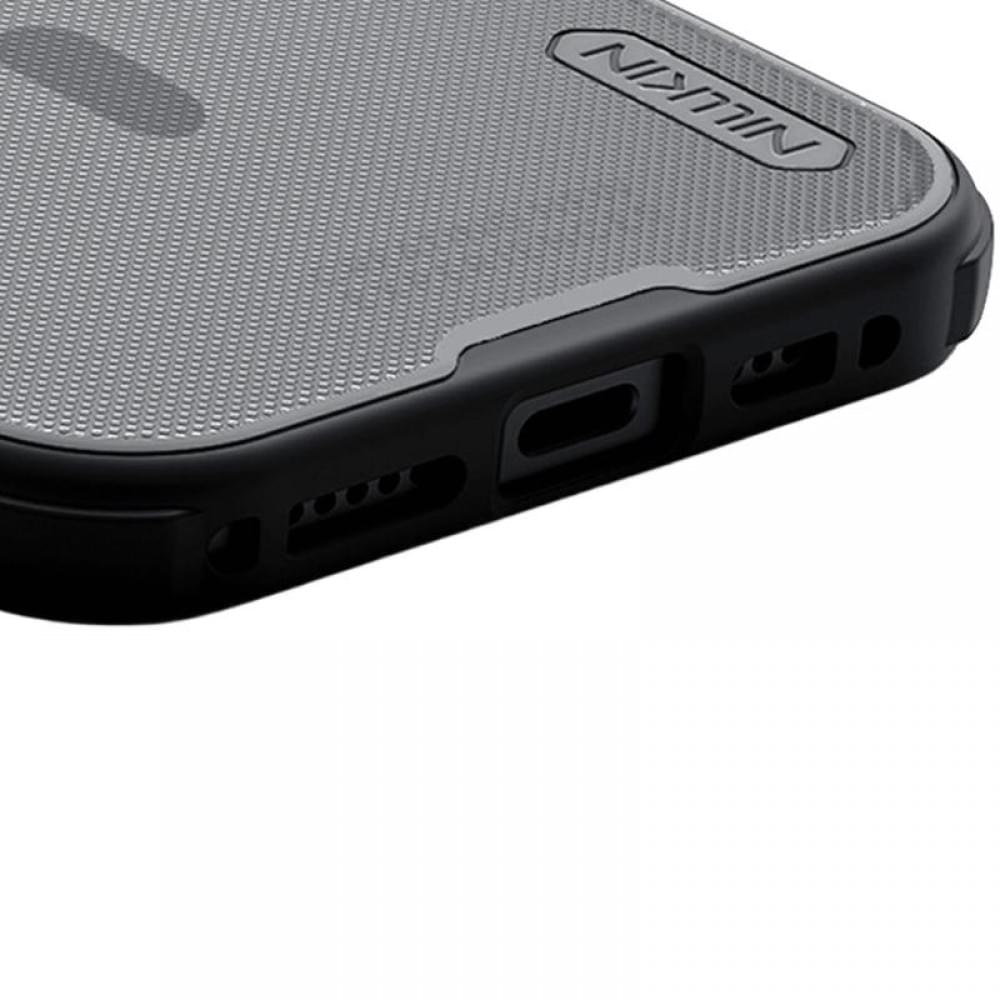 Чохол Nillkin Matte Magnetic Pro для Apple iPhone 17 (6.3") Transparent black