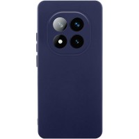 Чохол Silicone Cover Lakshmi Full Camera (AAA) для Xiaomi Redmi Note 14 Pro+ Темно-синій / Midnight blue